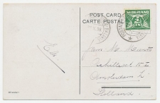 Postagent Amsterdam - Batavia 1938 : naar Amsterdam
