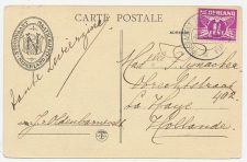 Postagent Amsterdam - Batavia 1933 : Algerije - Den Haag