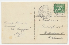 Postagent Amsterdam - Batavia 1939 : Algerije - Rotterdam