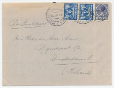 Postagent Amsterdam - Batavia 1939 : naar Amsterdam