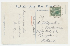 Postagent Amsterdam - Batavia 1929 : Ceylon - Hengelo