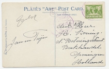 Postagent Amsterdam - Batavia 1928 : Ceylon - Groningen
