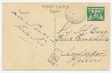 Postagent Amsterdam - Batavia 1930 : Port Said - Amsterdam 