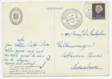 Postagent MS J.v.Oldenbarnevelt (1) 1955 : naar Rotterdam