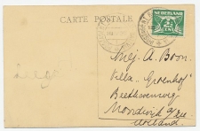 Postagent Rotterdam - Batavia 1930 : naar Noordwijk aan Zee