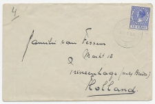Postagent Rotterdam - Batavia 1927 : naar Princenhage