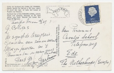 Postagent SS Maasdam 1967 : Panama - Ede