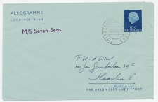 Postagent MS Seven Seas 1961 : naar Haarlem