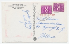Postagent SS Groote Beer (2) 1961 : USA - Rijswijk