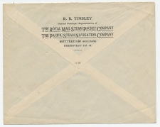 Firma envelop The Royal Mail Steam Packet Comp. - Rotterdam 1924