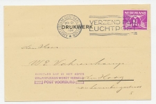 Amsterdam - Den Haag 1933 - Bevorder adres post Voorburg