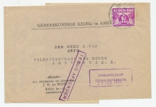 Locaal te Amsterdam 1931 - Onbestelbaar - Terug afzender 