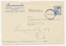 Beograd - Rotterdam 1957 - Onvolledig adres 