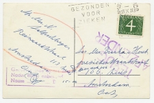 Locaal te Amsterdam 1962 - Adres onbekend - Terug afzender