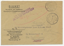 Wageningen - Haarlem 1948 - Straatnaam niet te Haarlem