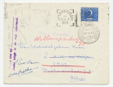 Locaal te Amsterdam 1953 - Adres onbekend - Terug afzender