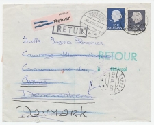 Den Haag - Denemarken 1969 - Onbestelbaar - Retour
