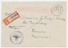 DDPN Den Haag - Deventer 1944 - Aangetekend