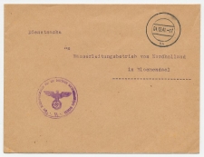 Dienstpost Haarlem - Bloemendaal 1941 - Polizeioffizier