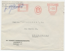 Amsterdam - Belgie 1953 - Gesloten ter verzending aangeboden