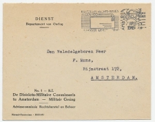 Dienst Locaal te Amsterdam 1945 - Commissaris Militair gezag