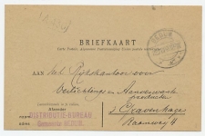 Dienst Bedum - Den Haag 1919 - Distributie bureau