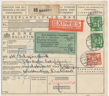 Em. Duif Expresse Pakketkaart Drunen - Duitsland 1943