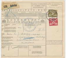 Em. Duif Pakketkaart Rotterdam - Duitsland 1943