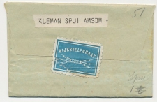 Telegram Utrecht - Amsterdam  1912 - Stempel Rijkstelegraaf