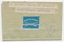 Telegram Enschede - Amsterdam 1917  - Stempel Rijkstelegraaf
