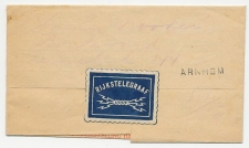 Telegram Schiedam - Arnhem 1931 - Stempel Rijkstelegraaf