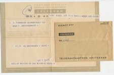 Telegram Essen - Amsterdam 1959