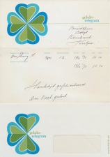 Telegram Den Haag - Kortgene 1971