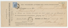 Em. 1891 Ouderkerk a/d IJssel - Oud Beijerland - Kwitantie