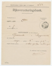 Sappemeer 1906 - Kwitantie Rijksverzekeringsbank