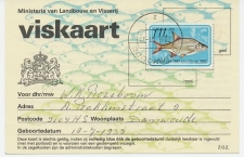Viskaart Kleine visakte 1981 / 1982