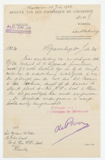 Den Haag 1926 - Brief Postcheque en Girodienst