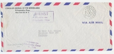 Dienst USA - Tilburg 1958 - Ambassade post