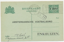 Briefkaart G. 97 I A.Krt Particulier bedrukt Enkhuizen 1919