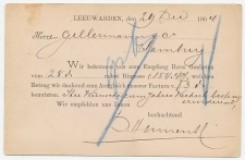 Briefkaart G. 57 Particulier bedrukt Leeuwarden 1904