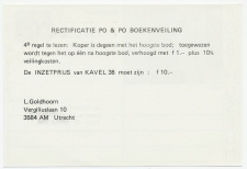 Briefkaart G. 357 Particulier bedrukt Utrecht 1979