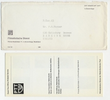 PTT Intro.folder ( Engels / Duits )  Em. Hart 1970 + andere  