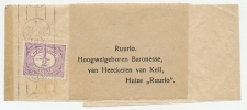 Drukwerkrolstempel / wikkel - Zutphen 1917