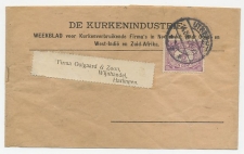 Em. Vurtheim Drukwerk wikkel Utrecht - Harlingen 1907