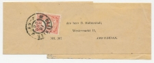 Em. Vurtheim Drukwerk wikkel Deventer 1908 - Voorafstempeling 