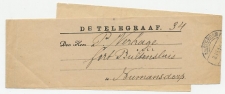 Drukwerk wikkel Amsterdam - Numansdorp 1914 - Expeditie Veldpost