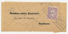 Drukwerkrolstempel / wikkel - Arnhem 1914 - Voorafstempeling