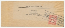 Drukwerkrolstempel / wikkel - Dalfsen 1915 - Voorafstempeling