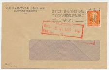 Perfin Verhoeven 517 - N.B.V. - Nijmegen 1950