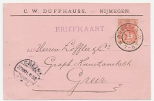Firma briefkaart Nijmegen 1901